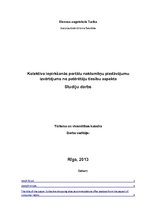 Referāts 'Kolektīvo iepirkšanās portālu naktsmītņu piedāvājumu izvērtējums no patērētāju t', 1.
