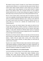 Eseja 'The role of teachers in student success', 5.