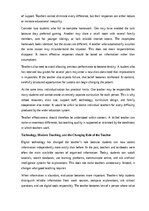 Eseja 'The role of teachers in student success', 6.