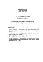 Konspekts 'TV komercializācijas un tabloīdu ietekme uz demokrātijas procesu', 1.