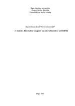 Konspekts 'Ekonomikas izaugsmes un makroekonomikas nestabilitāte', 1.