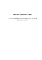 Referāts 'Latvijas sabiedrības viedoklis par Latvijas Sarkanā krusta organizāciju', 1.