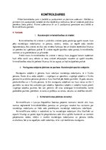 Konspekts 'Kontroldarbs krimināltiesībās', 1.