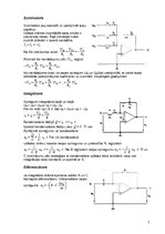 Prakses atskaite 'Signālu teorija. Operacionālie pastiprinātāji', 7.