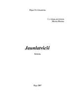 Referāts 'Jaunlatvieši', 1.
