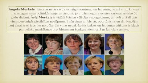 Prezentācija 'Angela Merkele kā pasaules līderis - apraksts', 4.