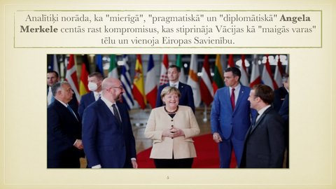 Prezentācija 'Angela Merkele kā pasaules līderis - apraksts', 5.