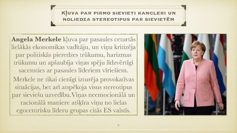 Prezentācija 'Angela Merkele kā pasaules līderis - apraksts', 6.