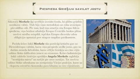 Prezentācija 'Angela Merkele kā pasaules līderis - apraksts', 8.
