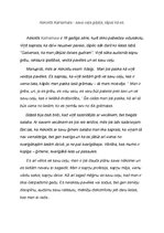 Eseja 'Eriks Ādamsons "Sava ceļa gājējs" - tāpat kā es', 1.