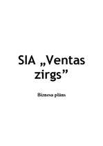 Biznesa plāns 'Biznesa plāns "Ventas zirgs"', 1.