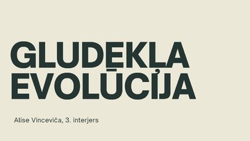 Prezentācija 'Gludekļu evolūcija', 1.