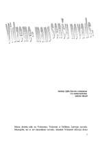 Referāts 'Vidzeme - manu senču novads', 1.