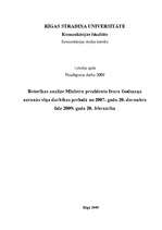 Referāts 'Retorikas analīze Ministru prezidenta Ivara Godmaņa uzrunās viņa darbības period', 1.