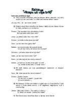 Konspekts 'Raiņa lugas "Jāzeps un viņa brāļi" analīze', 1.