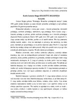 Konspekts 'Karla Gustava Junga KOLEKTĪVĀ BEZAPZIŅA', 1.