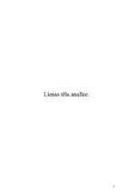 Referāts 'Lienas tēla analīze brāļu Kaudzīšu romānā "Mērnieku laiki"', 1.