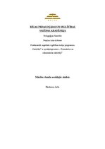 Konspekts 'Sociālo zinību stundas konspekts', 1.