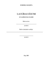 Diplomdarbs 'Laulības līgumi', 3.