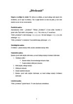 Konspekts 'Pieci vārdi valodas sistēmā', 2.