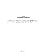 Referāts 'Neverbālā komunikācija kā viens no palīglīdzekļiem pedagoģiskās saskarsmes veido', 1.