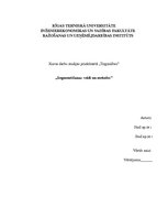 Referāts 'Segmentēšanas veidi un metodes', 1.