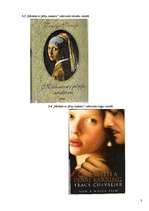 Referāts 'Rakstnieces T.Ševaljē romāna "Meitene ar pērļu auskaru" angliskā un latviskā tek', 35.