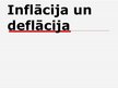 Prezentācija 'Inflācija un deflācija', 1.