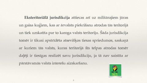 Prezentācija 'Valsts jurisdikcijas jēdziens', 5.