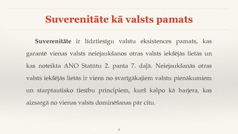 Prezentācija 'Valsts jurisdikcijas jēdziens', 8.