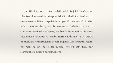 Prezentācija 'Valsts jurisdikcijas jēdziens', 13.