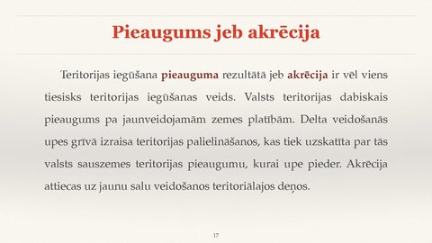 Prezentācija 'Valsts jurisdikcijas jēdziens', 17.