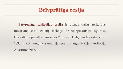 Prezentācija 'Valsts jurisdikcijas jēdziens', 19.