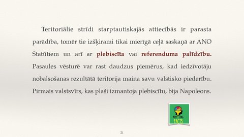 Prezentācija 'Valsts jurisdikcijas jēdziens', 21.