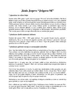 Konspekts 'Jānis Joņevs "Jelgava 94"', 1.
