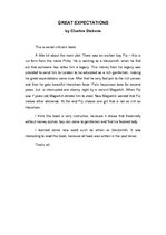 Eseja '"Great Expectations" by Charles Dickens', 1.