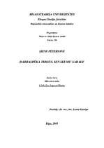 Konspekts 'Darbaspēka tirgus. Ienākumu sadale', 1.