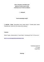 Konspekts 'Komunikācijas teoriju kritiskā tradīcija', 1.