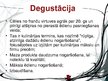 Prezentācija 'Degustāciju organizēšana', 2.