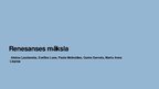 Prezentācija 'Renesanses māksla', 1.