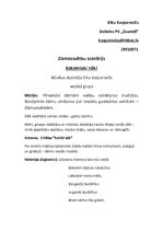 Konspekts 'Ķekatnieki nāk', 1.