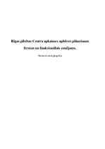 Konspekts 'Rīgas pilsētas Centra apkaimes apbūves plānošanas formas un funkcionālais zonēju', 1.