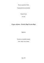 Konspekts 'Grupas ceļojums uz Kanādu', 1.