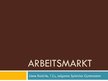 Prezentācija 'Arbeitsmarkt', 1.