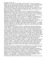 Eseja 'This Paper Is about the Debates Between the Natural Sciences and the Social Scie', 1.