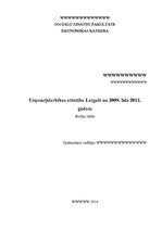 Referāts 'Uzņemējdarbības attīstība Latgalē no 2009. līdz 2012.gadam', 1.