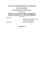 Referāts 'Izmaksu analīze visa veida saimniecībās SUDAT datu kopā 2005. - 2007.gadu period', 1.