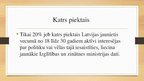 Referāts 'Iedzīvotāju ieinteresētība un līdzdalība politiskajos procesos Latvijā', 14.