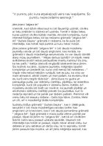 Eseja 'Ir punkts, pēc kura atpakaļceļš vairs nav iespējams. Šo punktu nepieciešams sasn', 1.