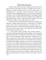 Eseja 'Cilvēka attīstība mūža garumā', 1.